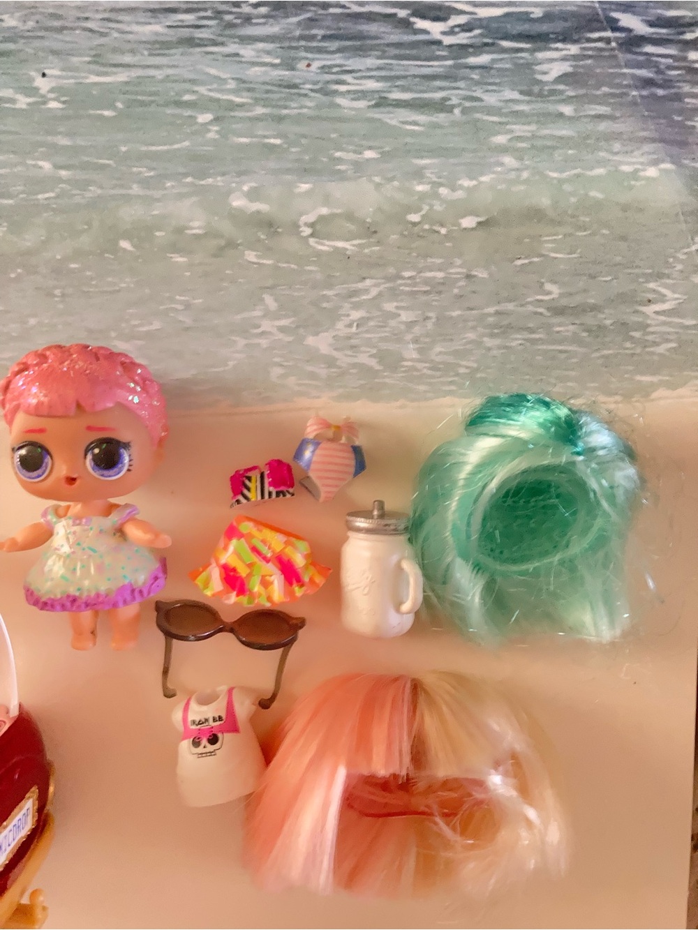 LOL Surprise Dolls Bling Series Glitter Ice Sk8er